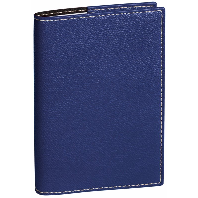 QUO VADIS pocket diary Affaires 2027, 100 x 150 mm, navy, 1 week per 2 pages