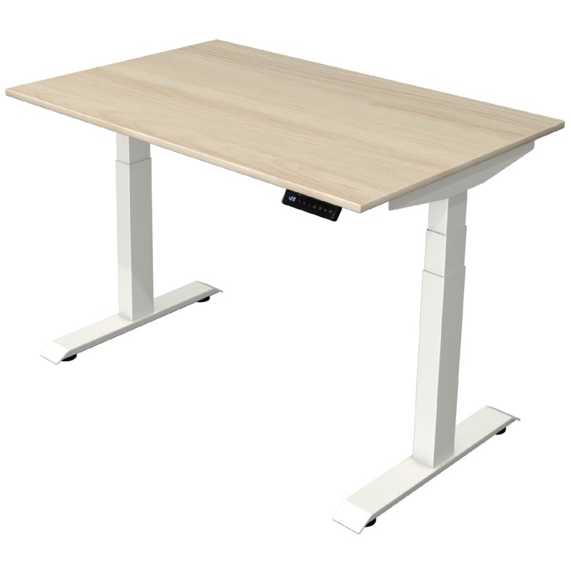 Kerkmann Bureau assis-debout Move 4, réglable électriquement, 160×80 cm, érable