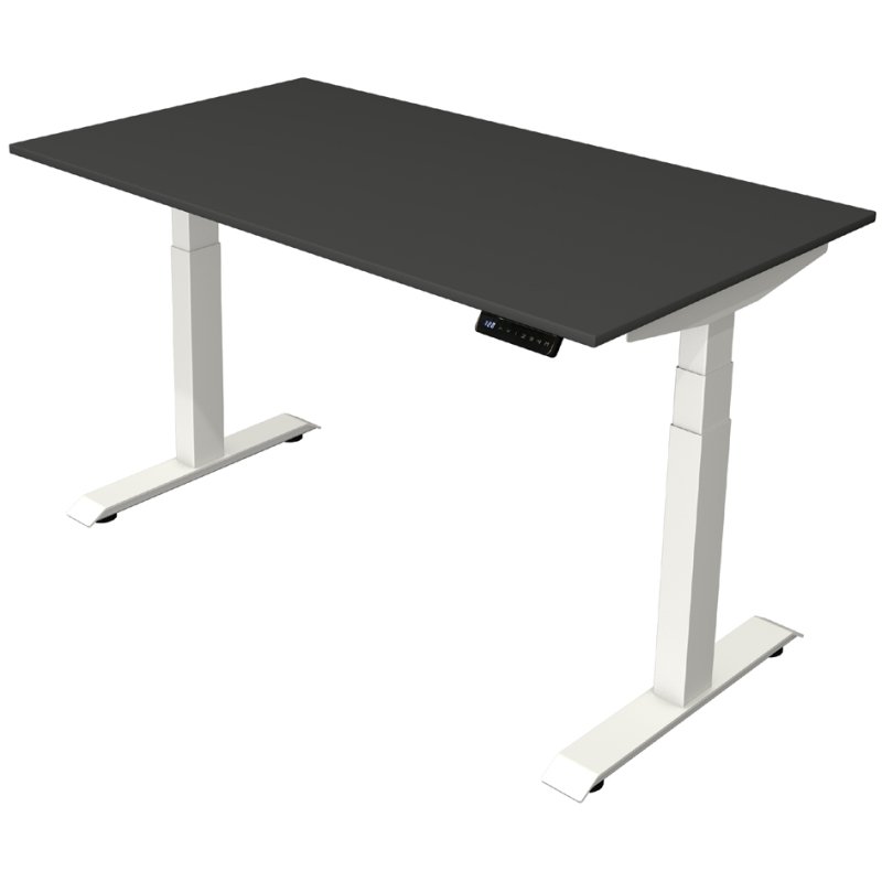 Kerkmann Bureau assis-debout Move 4, réglable électriquement, 160×80 cm, érable