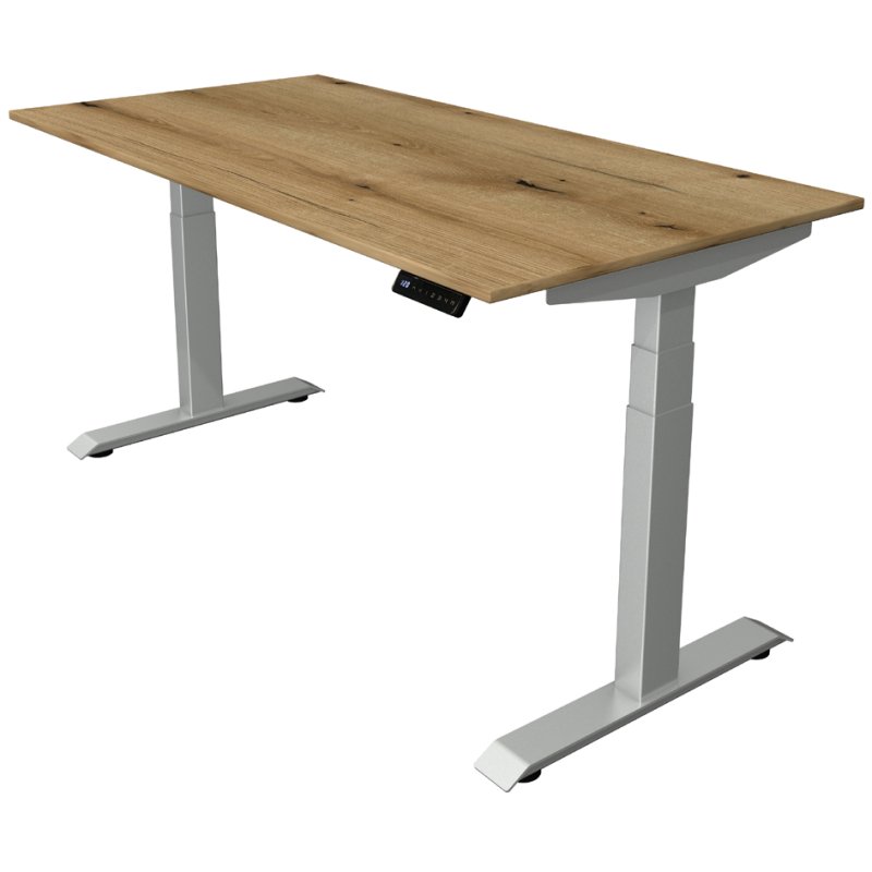kerkmann bureau assis-debout Move 4, électrique, 180×80 cm, érable
