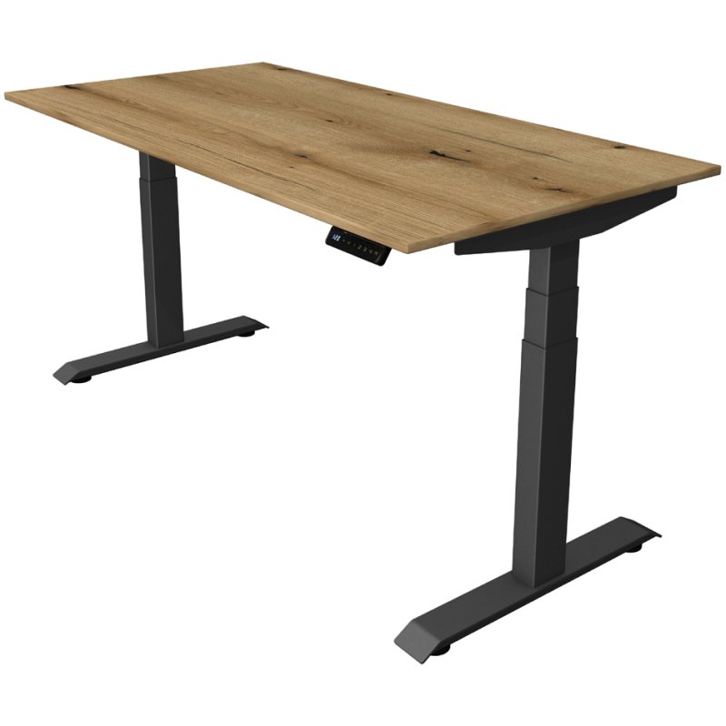 Kerkmann bureau assis-debout Move 4, réglable électriquement, 1400×800 mm, chêne