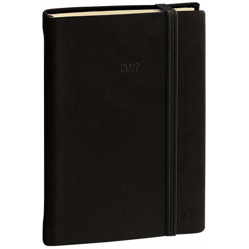 QUO VADIS agenda de poche Affaires Prestige 2027, 100 x 150 mm, noir