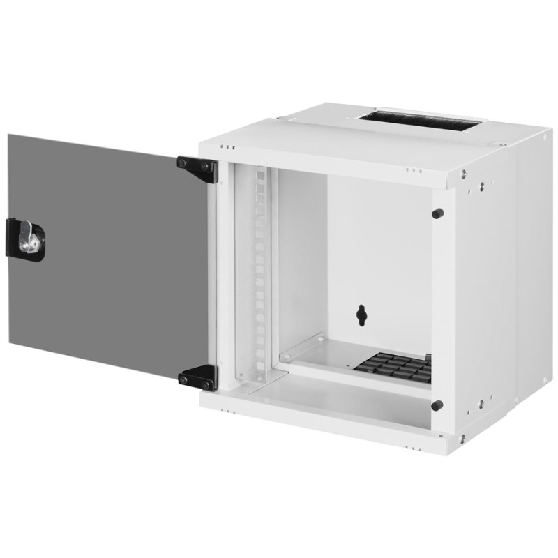 DIGITUS armoire murale SOHO PRO 10 pouces, 315×300 mm, gris clair, 6 HE