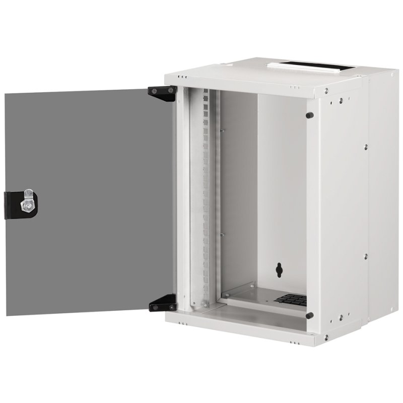 DIGITUS Armoire murale 10 pouces SOHO PRO, 9HE, noir, verrouillable