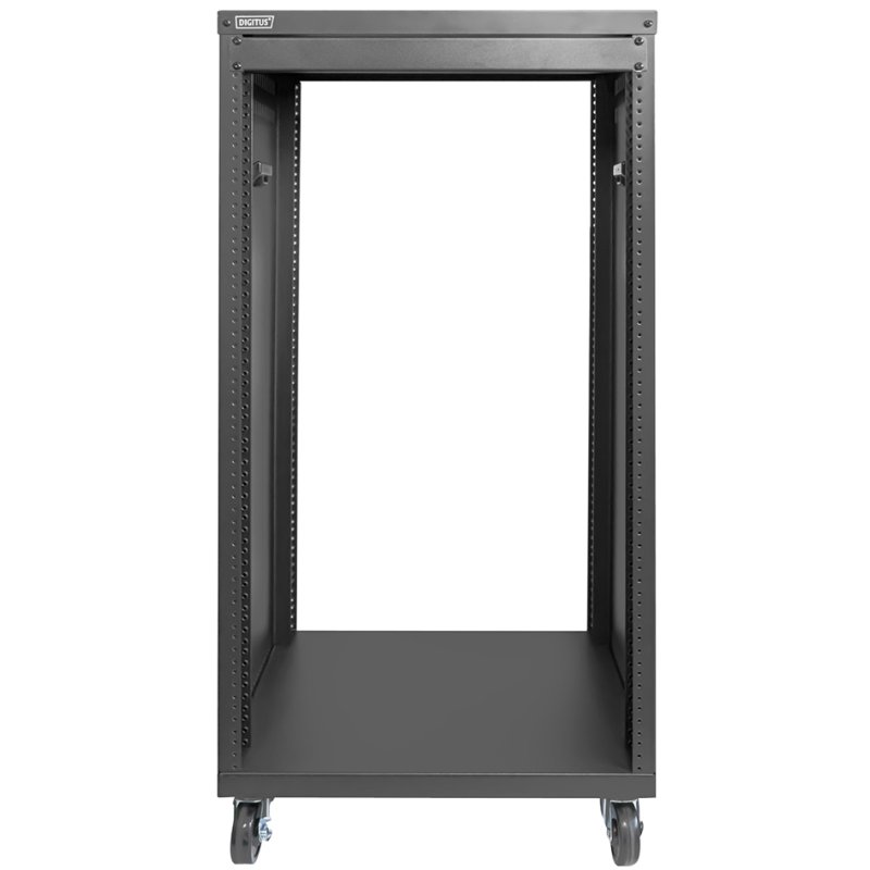DIGITUS Armoire universelle 19" sur roulettes, 21U, noir