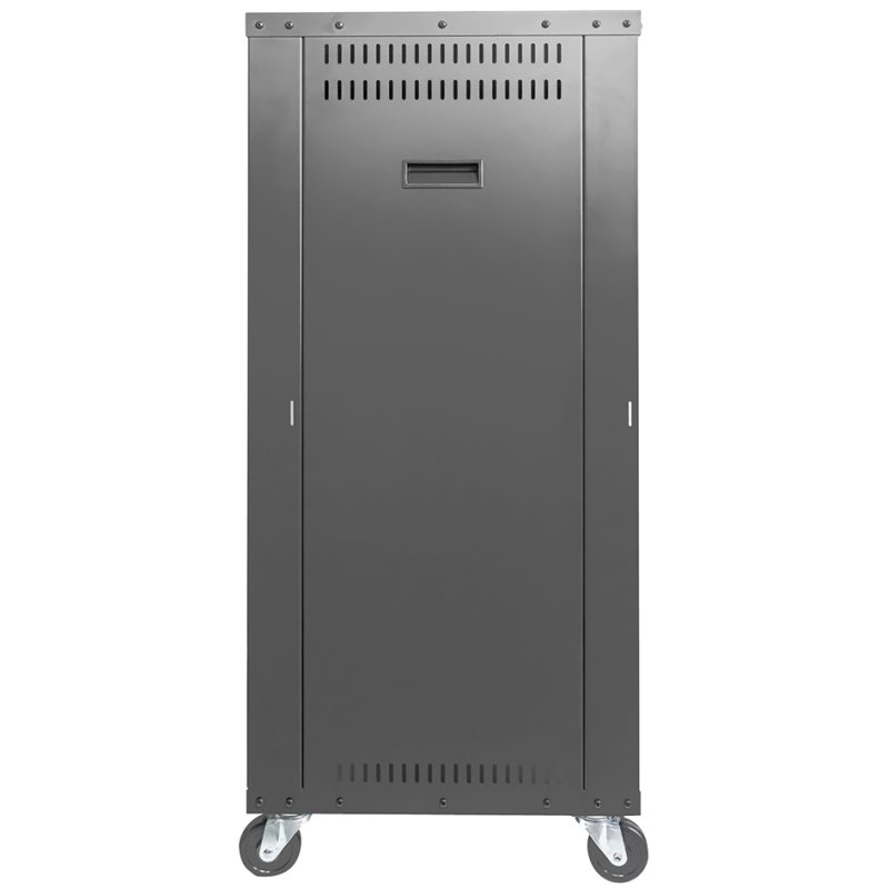 DIGITUS Armoire universelle 19" sur roulettes, 21U, noir