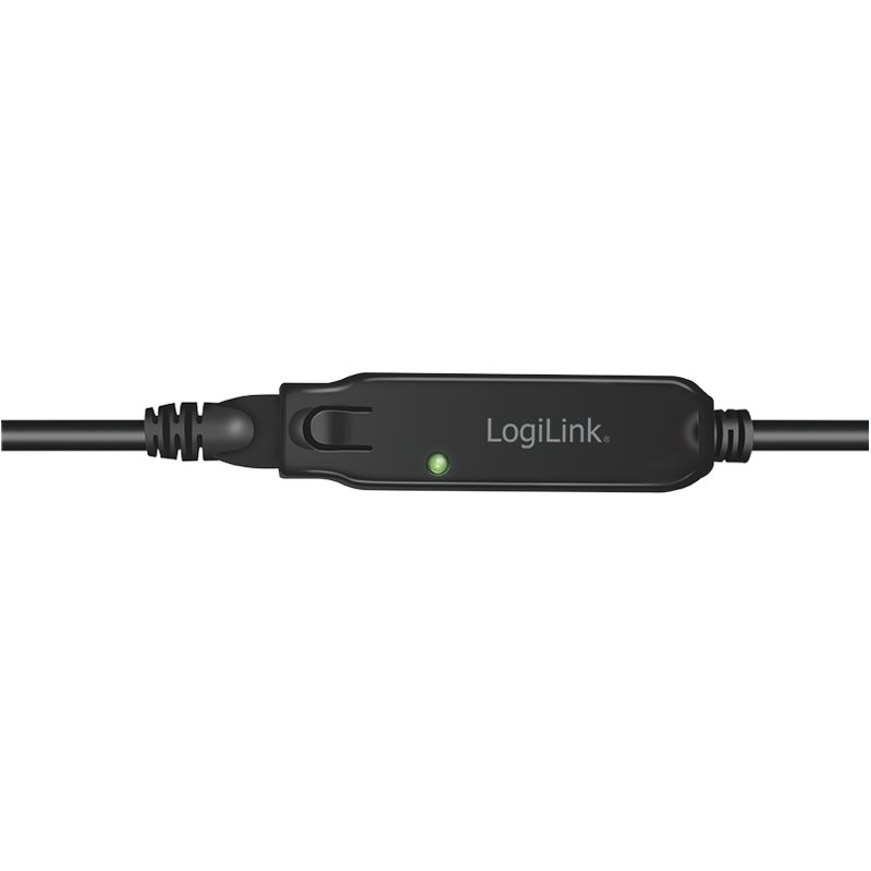 LogiLink Câble d'extension actif USB 3.2 Gen2, USB-C, 5 mètres, noir