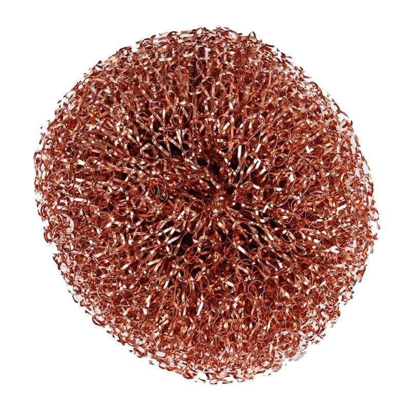 HYGOCLEAN éponge à récurer en cuivre, antibactérienne, 90 mm, 10 pièces
