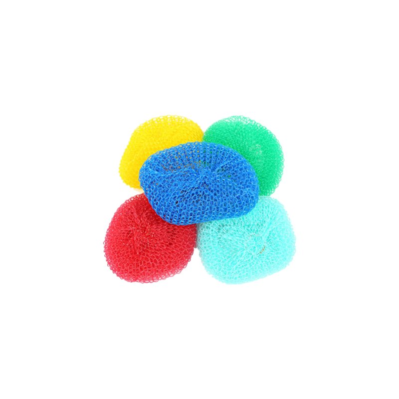 HYGOCLEAN nettoyant pour casseroles en plastique, couleurs assorties, diamètre 95 mm, 25 pièces