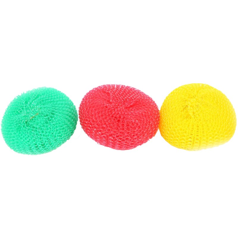 HYGOCLEAN nettoyant pour casseroles en plastique, couleurs assorties, diamètre 95 mm, 25 pièces