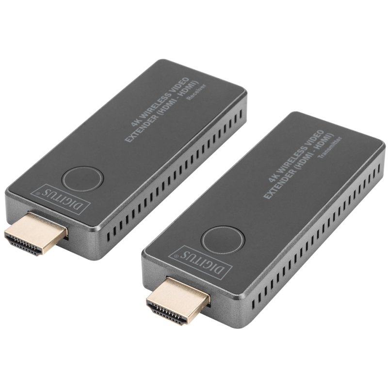 DIGITUS 4K draadloze HDMI verlenger set, 30 meter, HDMI-HDMI