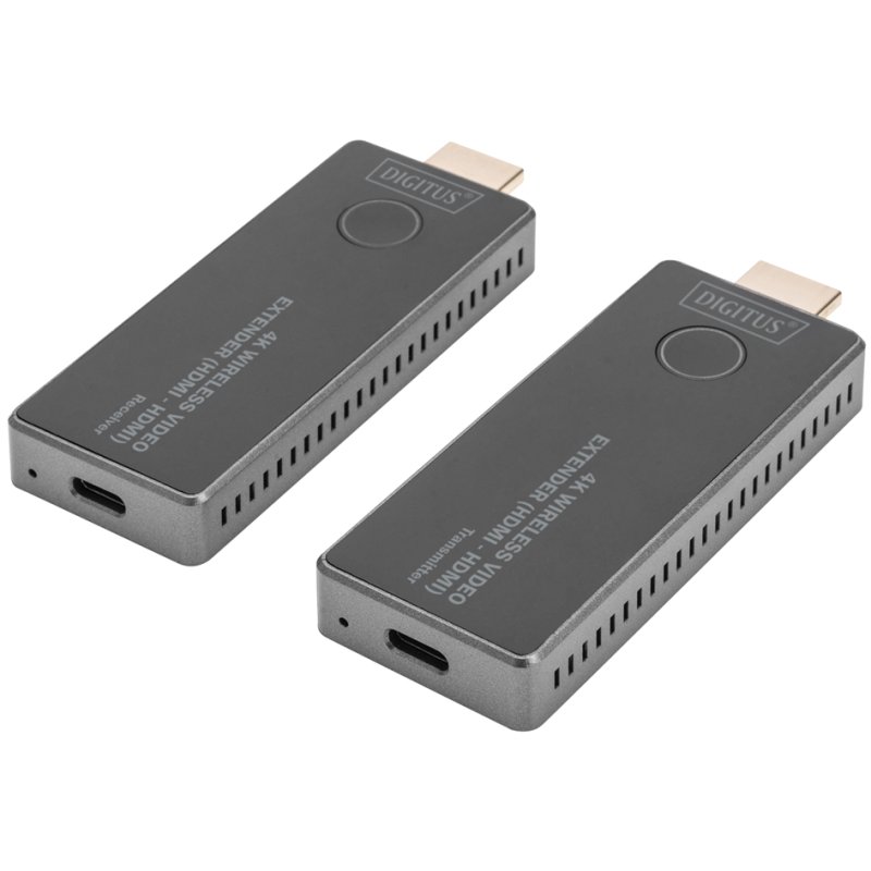 DIGITUS 4K draadloze HDMI verlenger set, 30 meter, HDMI-HDMI