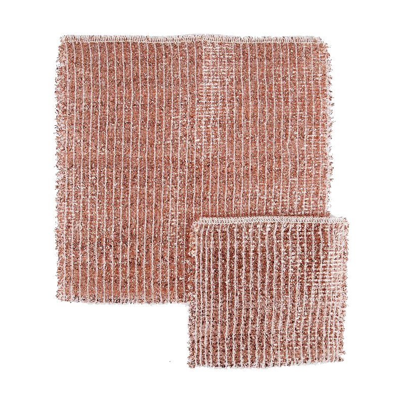 HYGOCLEAN chiffon de nettoyage en cuivre antibactérien, réutilisable, lavable, 10 pièces