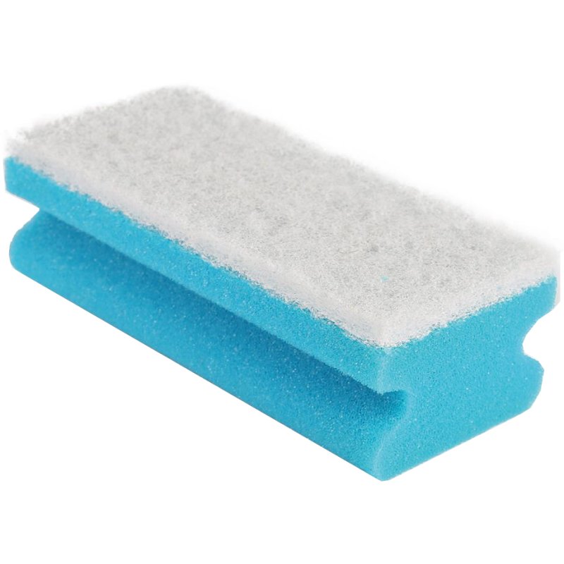 HYGOCLEAN éponge de nettoyage hygiénique, jaune/blanc, 150×70×45 mm, 10 pièces