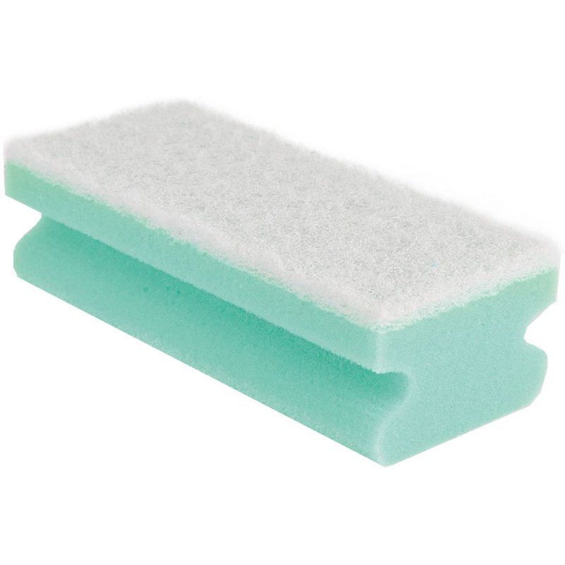 HYGOCLEAN éponge de nettoyage hygiénique, jaune/blanc, 150×70×45 mm, 10 pièces