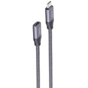 shiverpeaks USB 3.2 kabel USB-C naar USB-C, 1,5 m, grijs