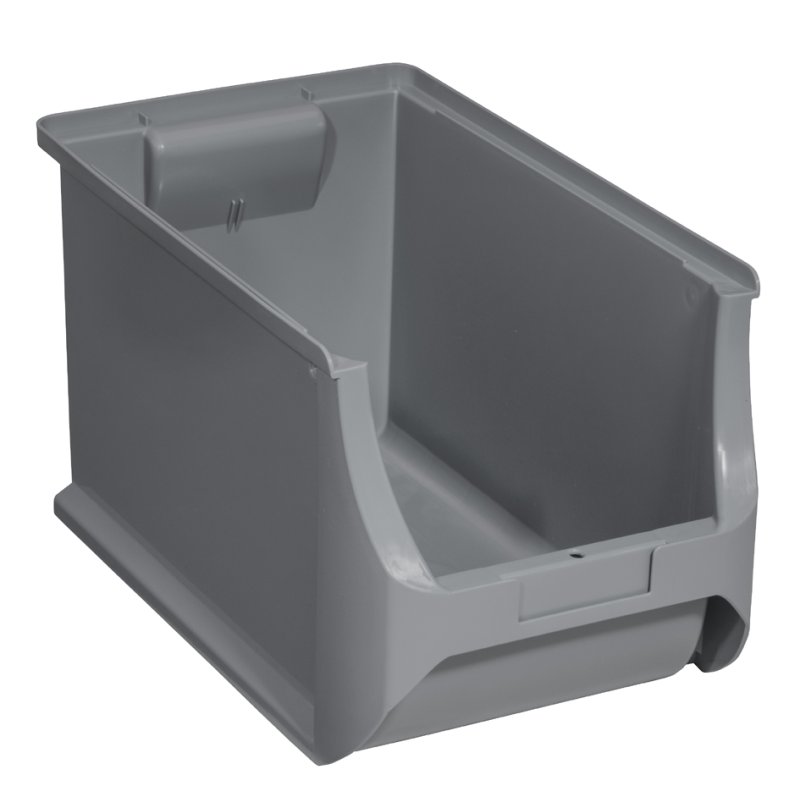 allit stapelbare opslagbak ProfiPlus Box 4H, grijs, gerecycled kunststof