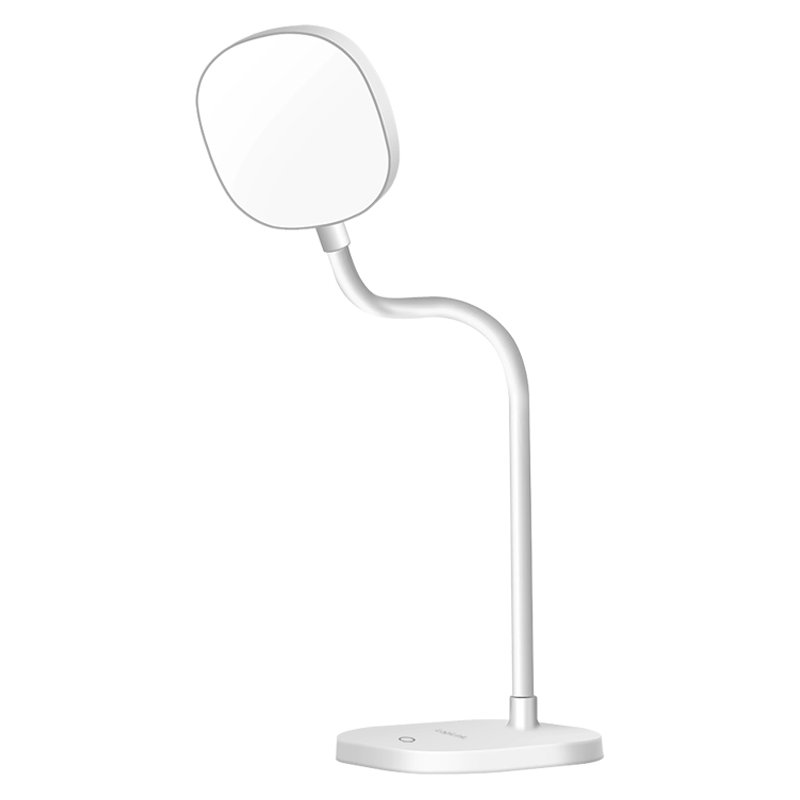 LogiLink LED desk lamp with stand, white, flexible gooseneck, touch control