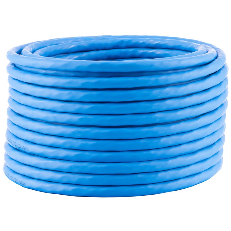 shiverpeaks BASIC-S installatiekabel Cat. 8, S/FTP, blauw, 25 meter