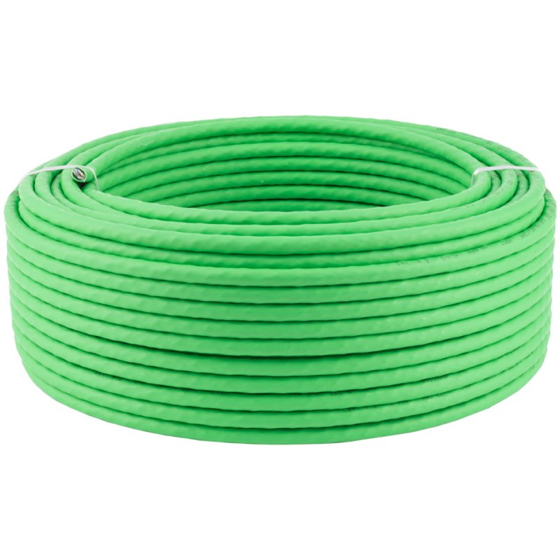 shiverpeaks BASIC-S installatiekabel kat. 8.2, S/FTP, groen, 50 m