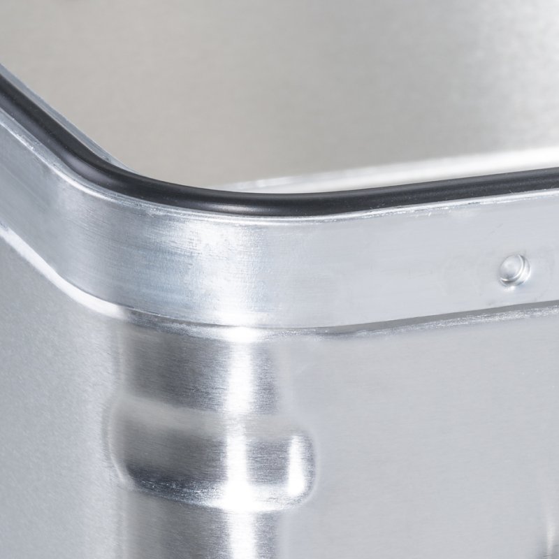 allit transportbox AluPlus S 29, zilver, 435×265×335 mm