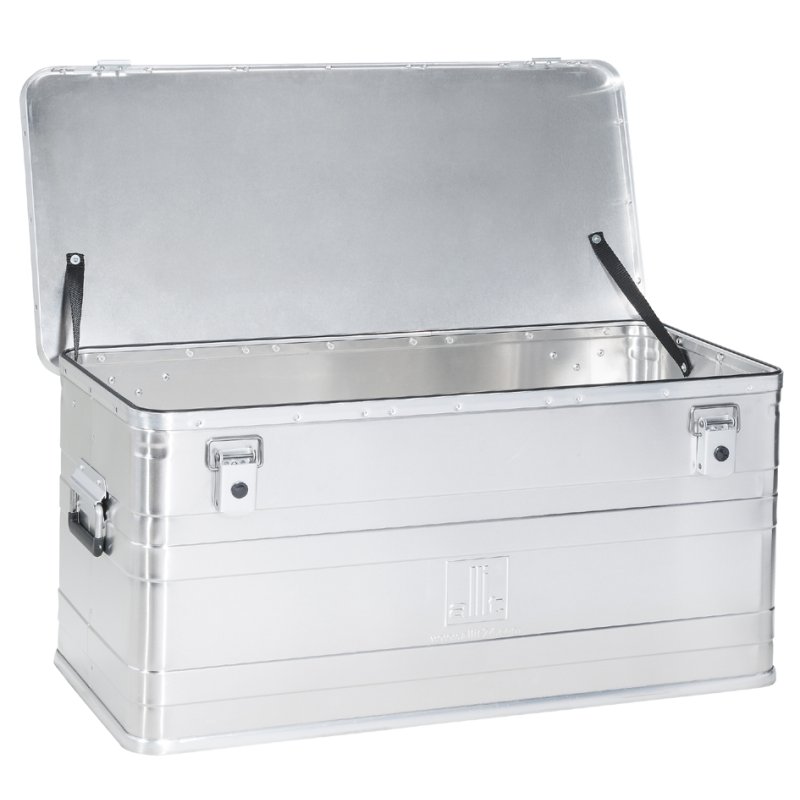 allit aluminium transportbox AluPlus S 90, zilver, 780×375×385 mm