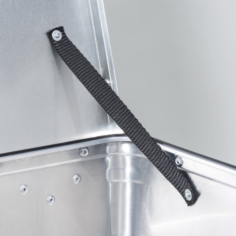 allit transportbox AluPlus S140, aluminium, zilver, 91×37,5×49,5 cm
