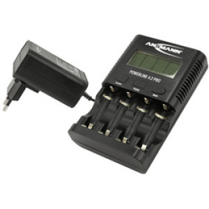ANSMANN POWERLINE 4.2 PRO batterijlader, AA/AAA, USB-poort, display