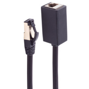 shiverpeaks BASIC-S patchkabel verlengkabel Cat. 8.1, zwart, 3,0 m