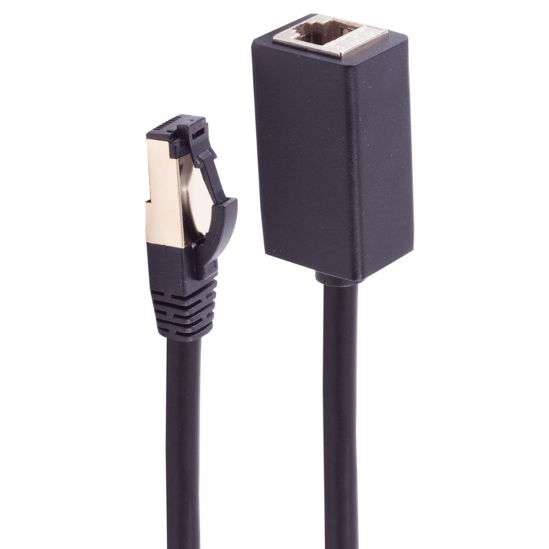 shiverpeaks BASIC-S patchkabel verlengkabel Cat. 8.1, zwart, 3,0 m