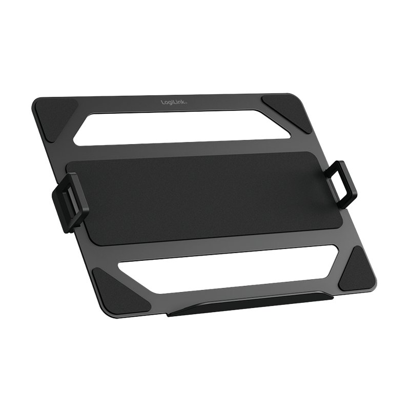 LogiLink laptop holder for monitor arm, black, 11.6-17.3 inch, 9 kg load capacity
