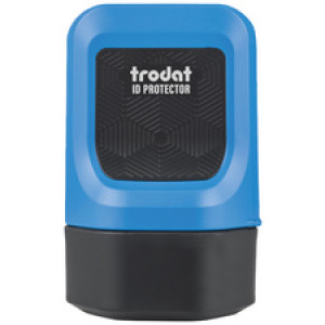 Trodat privacyroller ID Protector-set, navulbaar, blauw, incl. 3 navullingen