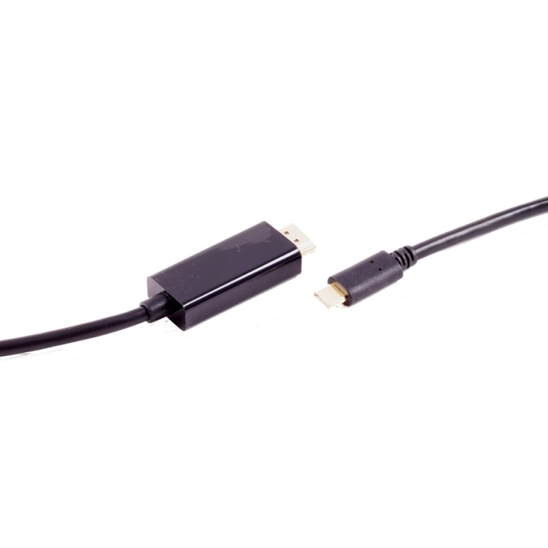 shiverpeaks USB-C naar HDMI adapterkabel, 4K, zwart