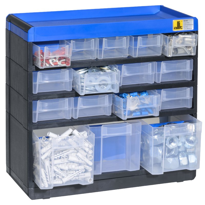 allit organizer VarioPlus Pro, 16 vakken, 300×135×285 mm