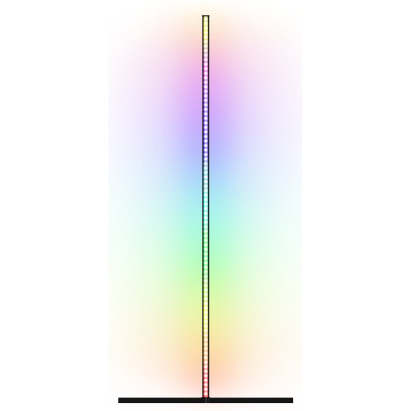ANSMANN LED mood corner lamp, stand, black, 140 cm