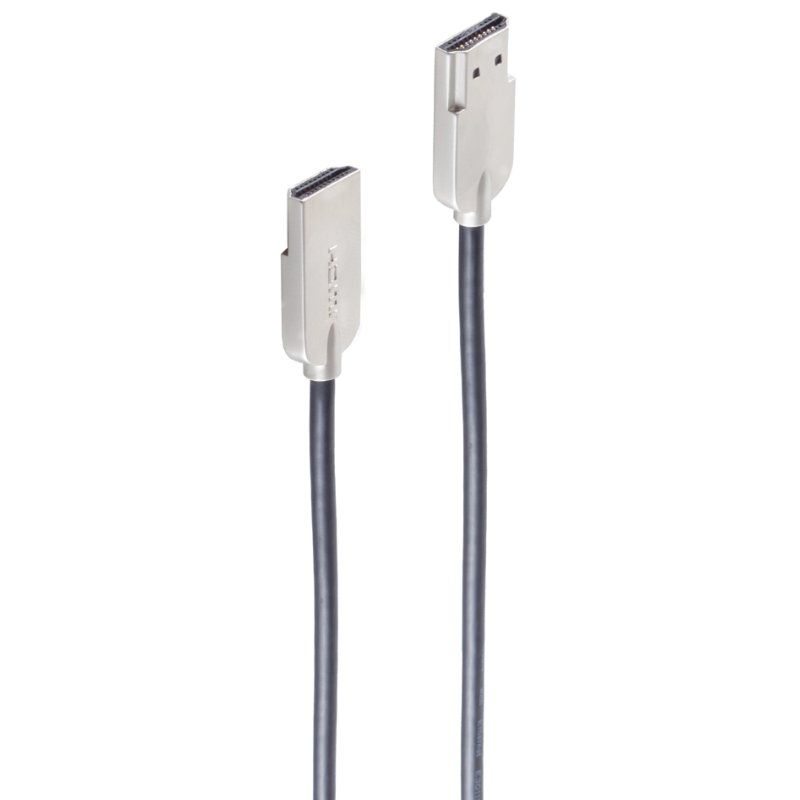 shiverpeaks BASIC-S Slim HDMI-kabel, 4K 60Hz, zwart, 1,5 m