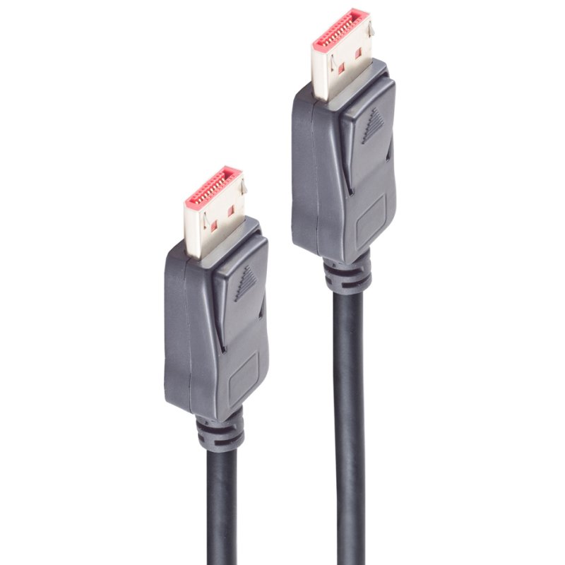 shiverpeaks DisplayPort kabel 1.4, 8K 60 Hz, zwart, 0,5 meter