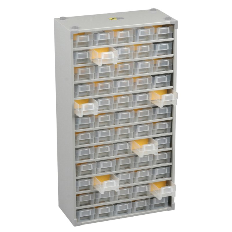 allit klein onderdelen magazijn VarioPlus Metaal 90, 60 vakjes, 300×140×565 mm