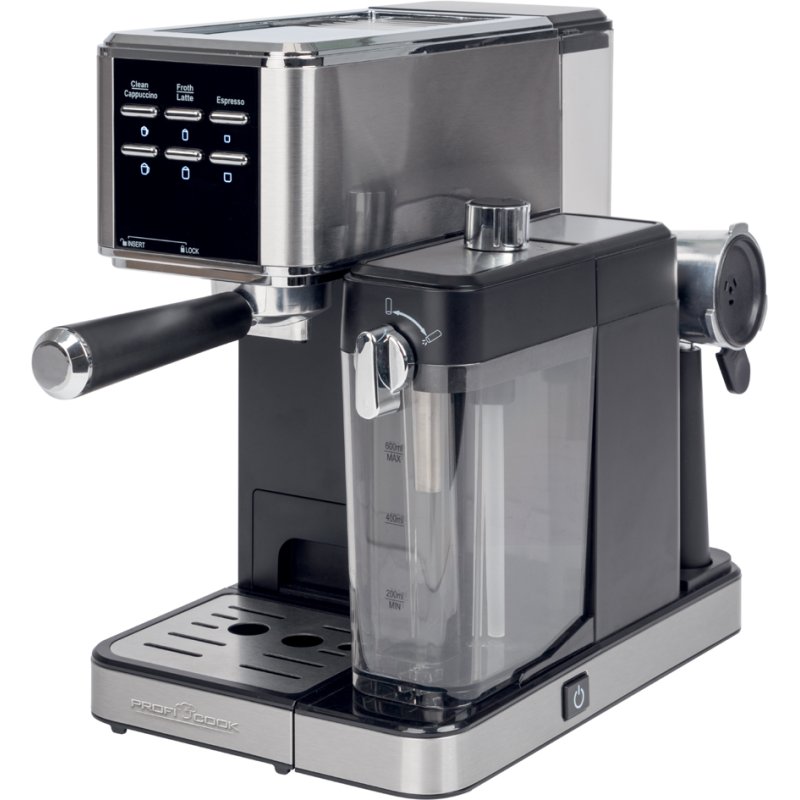 PROFI COOK machine à espresso PC-ES-KA 1266, 20 bar, réservoir 1,2 litre, 1350 watts