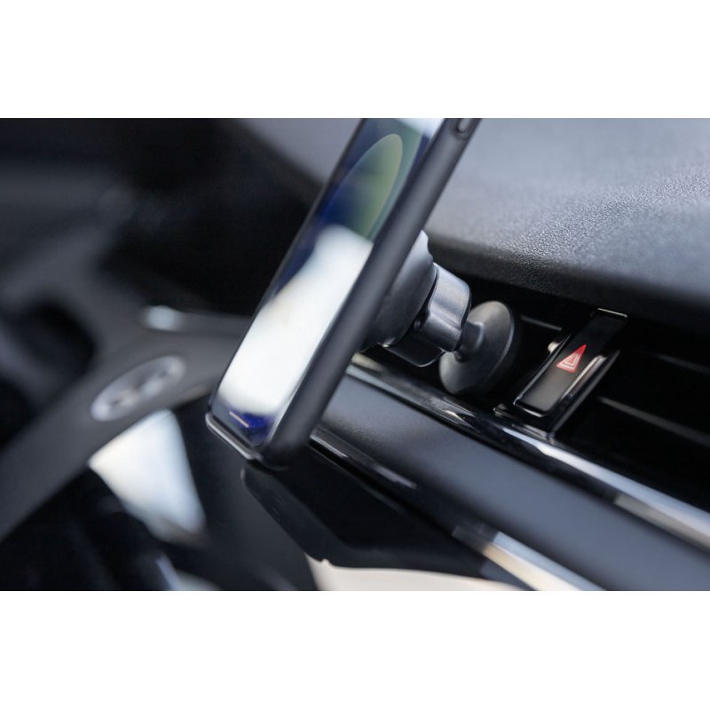 ANSMANN magnetische autohouder smartphone, zwart, 360 graden draaibaar, tot 300 g