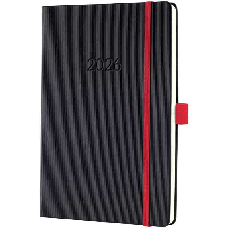 sigel Conceptum weekly planner 2027, DIN A5, black