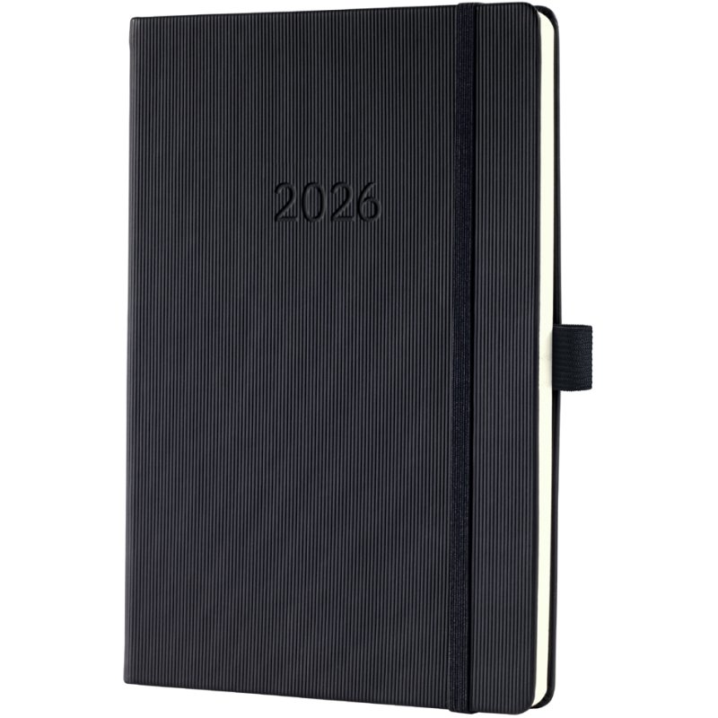 sigel Conceptum weekly planner 2027, DIN A5, black