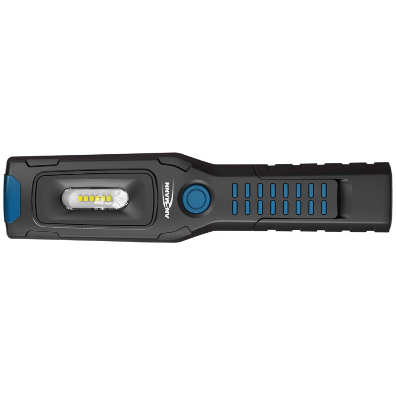 ANSMANN Lampe de travail LED IL300R, rechargeable, aimant, noir/bleu