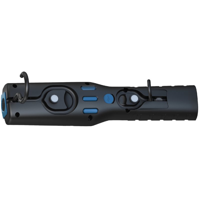 ANSMANN Lampe de travail LED IL300R, rechargeable, aimant, noir/bleu