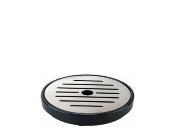 APS druppelvanger, 2-delig, diameter 95 mm, edelstaal en melamine