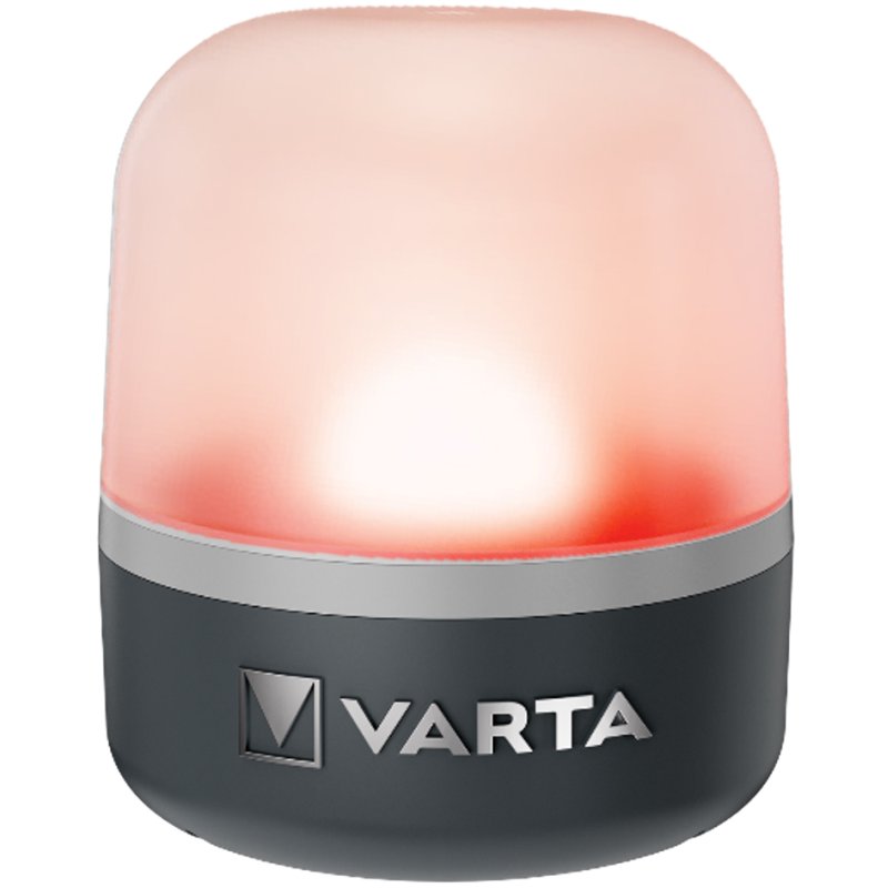 VARTA campinglamp Dynamo Lantern, grijs, handslinger, 50 lumen