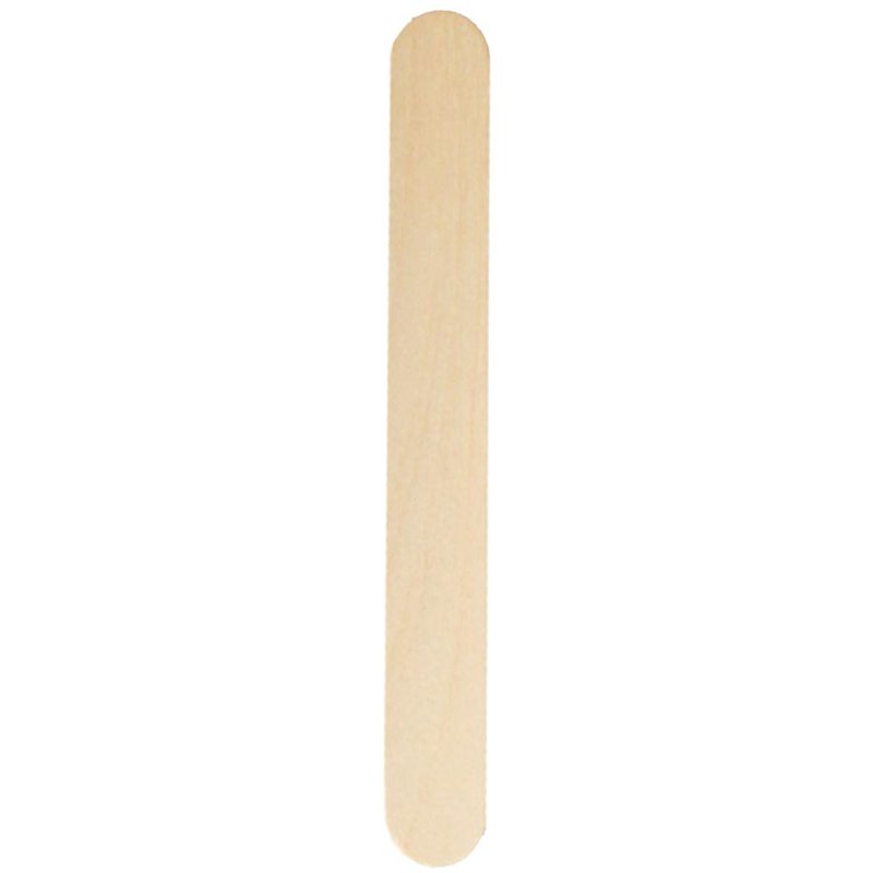 NATURE Star wooden spatulas, natural, birchwood, 100 pieces