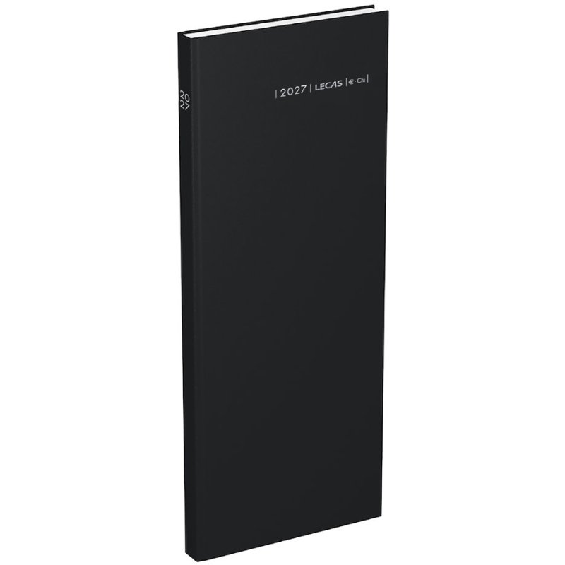 LECAS Agenda journalier 2026 avec liseré euro, couleurs assorties