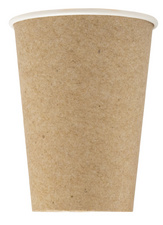 PROnappe kartonnen drinkbekers, rood, 0,2L, 15 stuks