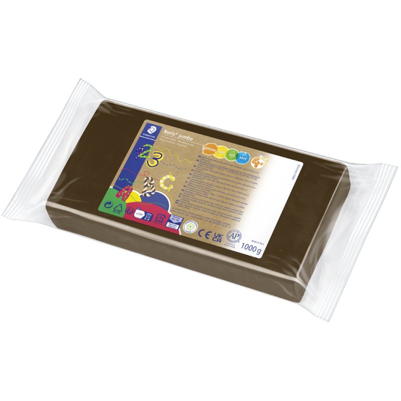 STAEDTLER Noris pâte à modeler plastique, rouge, 1000 g